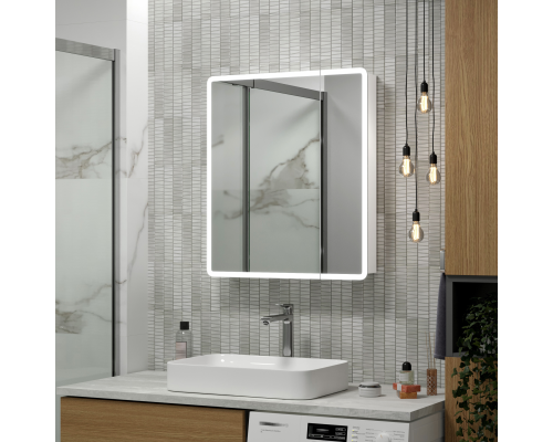 Зеркало-шкаф Reflection Chill LED 700х800 RF2314CH