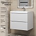 Тумба с раковиной Uperwood Tanos 60 см, белая
