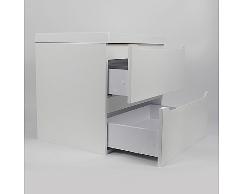 Тумба с раковиной Uperwood Tanos 60 см, белая