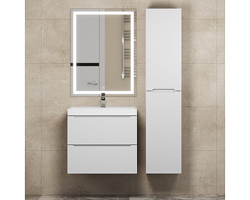 Тумба с раковиной Uperwood Tanos 60 см, белая