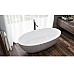 Ванна из искусственного камня Whitecross Diamond 170x87 белый глянец