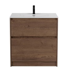 Тумба под раковину BelBagno Kraft 39 80 KRAFT39-800/390-2C-PIA-RT Rovere Tabacco