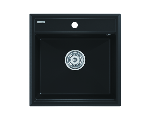 Мойка кварцевая Paulmark STEPIA-500 PM115051-BLM черный металлик 50х51