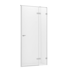 Дверь в нишу NEW TRENDY EVENTA R 100x200 хром
