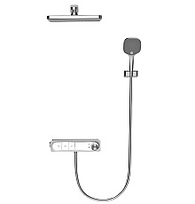 Встроенный смеситель для душа Arrow ARQ13869CP хром