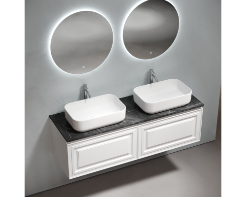 Столешница для ванной комнаты из керамогранита Sancos Black Sky 1400х460, TT140A1X