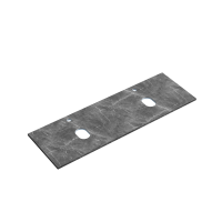 Столешница для ванной комнаты из керамогранита Sancos Black Sky 1400х460, TT140A1X