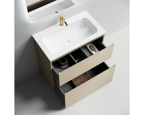 Тумба под раковину Напольная Sancos Folk Floor 79 FL80FCP Капучино