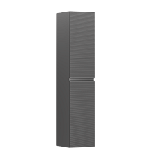 Шкаф-пенал подвесной SANCOS Folk, 350х350х1650 мм, Grey soft PFL35GS