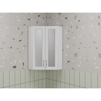 Подвесной шкаф Style Line угловой 450/800 стекло