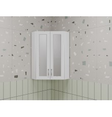 Подвесной шкаф Style Line угловой 450/800 стекло