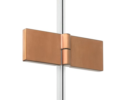 Душевое ограждение NEW TRENDY NEW SOLEO COPPER BRUSHED R 100x120x195 медь