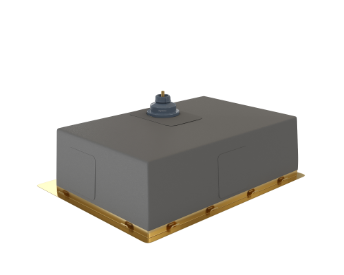 Кухонная мойка Reflexion Iseo RX2265GD брашированное золото