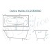 Ванна чугунная Delice Malibu 180х80 с отверстиями под ручки