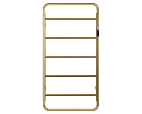 Полотенцесушитель электрический Wonzon&Woghand WISMAR, Брашированное золото WW-AL202-BG