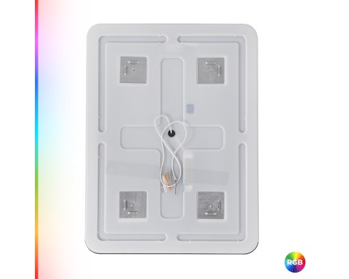 Зеркало Cezares Multicolore 60 CZR-SPC-MC-600-800-RGB-TCH с подсветкой с сенсорным выключателем и функцией памяти
