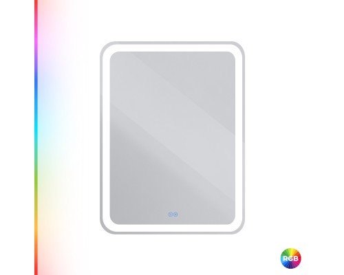 Зеркало Cezares Multicolore 60 CZR-SPC-MC-600-800-RGB-TCH с подсветкой с сенсорным выключателем и функцией памяти