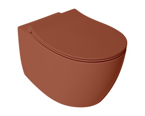 Сиденье для унитаза ISVEA Sentimenti Neo с микролифтом терракотовый матовый 40D80548I-S