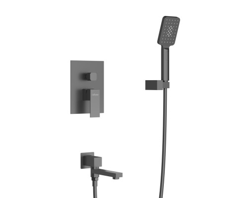 Душевая система Cezares Slider SLIDER-VDSET-NOP Черная матовая