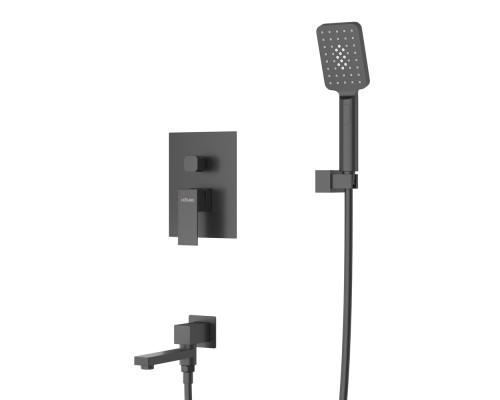 Душевая система Cezares Slider SLIDER-VDSET-NOP Черная матовая