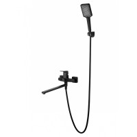 Смеситель для ванны Wonzon&Woghand FLEX, Черный матовый WW-639906-MB