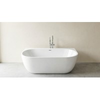 Ванна из искусственного камня Flere Via 180x85x58 (белый матовый)
