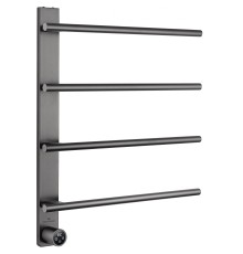 Полотенцесушитель электрический Wonzon&Woghand N?RNBERG, Темный графит WW-AL344-GM