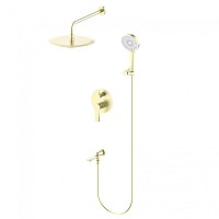 Душевая система встраиваемая Wonzon&Woghand BRILLIANT, Браш золото WW-88939079-BG