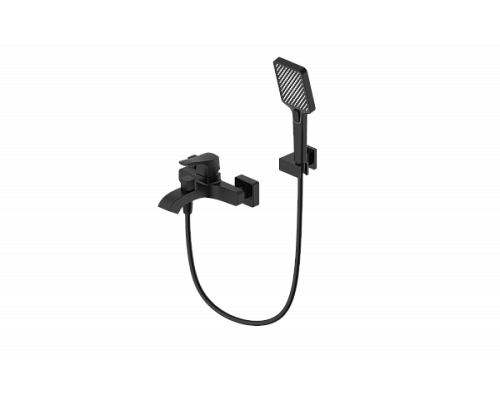 Смеситель для ванны с душем Wonzon&Woghand, Черный матовый