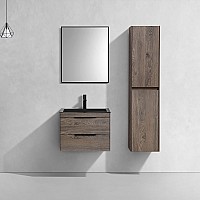 База под раковину Vincea Chiara 2D 600 подвесная 2 выкатных ящика Soft-close R.Oak