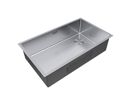 Кухонная мойка Paulmark Next-Skew 74 PM887444-BS Брашированная сталь