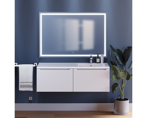 Тумба под раковину Uperwood Tanos 120 см, правая, белая