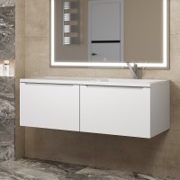 Тумба под раковину Uperwood Tanos 120 см, правая, белая