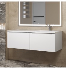 Тумба под раковину Uperwood Tanos 120 см, правая, белая