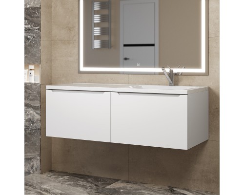 Тумба под раковину Uperwood Tanos 120 см, правая, белая