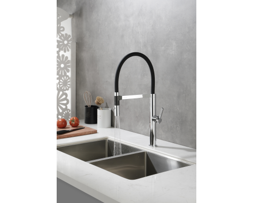 Смеситель для кухни Paulmark Leader Le214101-CR Хром