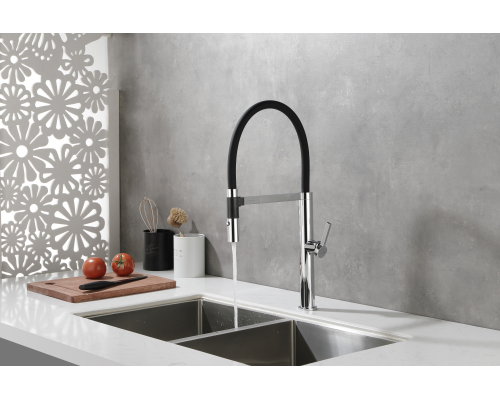 Смеситель для кухни Paulmark Leader Le214101-CR Хром