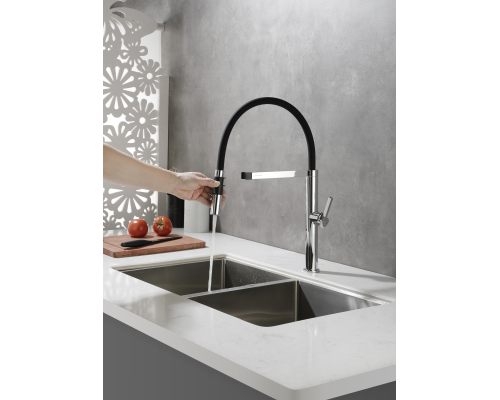 Смеситель для кухни Paulmark Leader Le214101-CR Хром