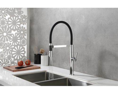 Смеситель для кухни Paulmark Leader Le214101-CR Хром