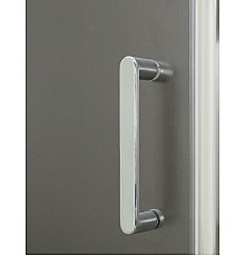 Душевой уголок BelBagno Uno 120х90 UNO-195-AH-1-120/90-P-Cr профиль Хром стекло рифленое