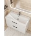 Тумба под раковину Uperwood Foster NEW 90 см, подвесная, белая