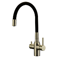 Смеситель для кухни Paulmark Salix Sa213419-BR Бронза