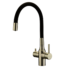 Смеситель для кухни Paulmark Salix Sa213419-BR Бронза