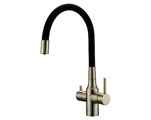 Смеситель для кухни Paulmark Salix Sa213419-BR Бронза