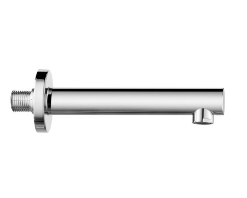 Круглый излив 180 мм для внутристенного смесителя AQG ROLL, хром