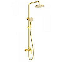 Душевая система Wonzon&Woghand, Брашированное золото