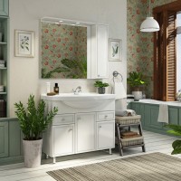 Тумба с раковиной Comforty Сочи 100 Белая