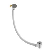 Слив-перелив для ванны с наполнением через перелив Benesque 59010203 черный брашированный