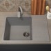 Кухонная мойка из искусственного камня Uperwood ECON UPD-202-003, серая матовая