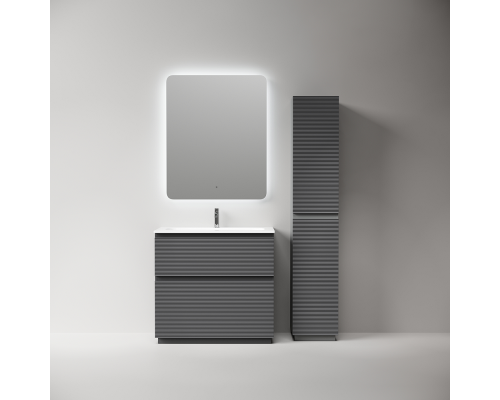 Тумба под раковину Напольная Sancos Folk Floor 79 FL80FGS Grey soft